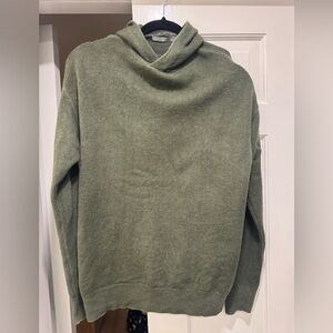 Cashmere & Wool Men's Hoodie Sweater| Quiet Luxury | Size S